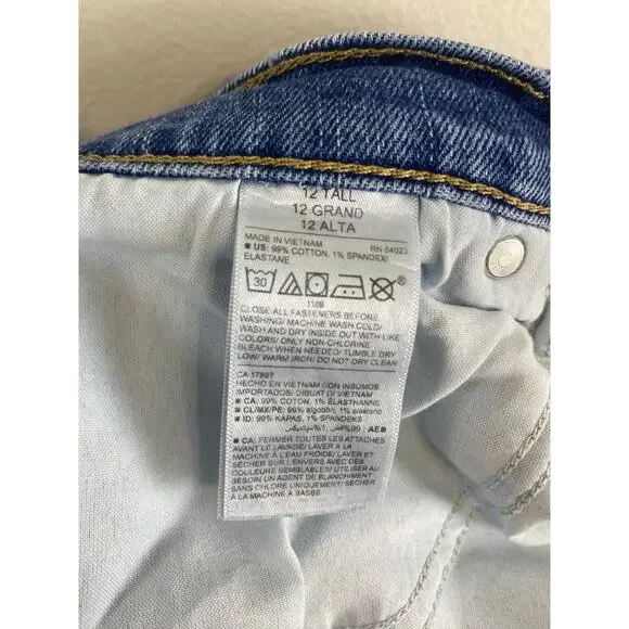 Classic Boyfriend Jeans Size 12, Tall - Picture 13 of 13